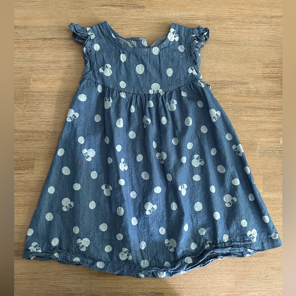 Disney Jr | Minnie Chambray Dress | 3T
